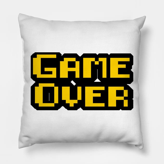 retro gamers Pillow by GreenGuyTeesStore