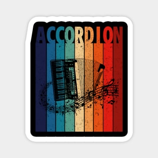 Vintage Accordion Magnet