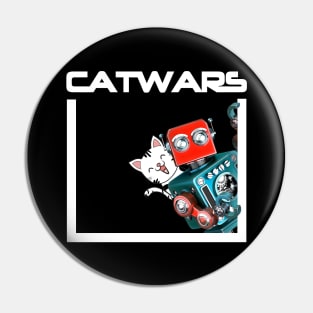 Cat Wars Pin