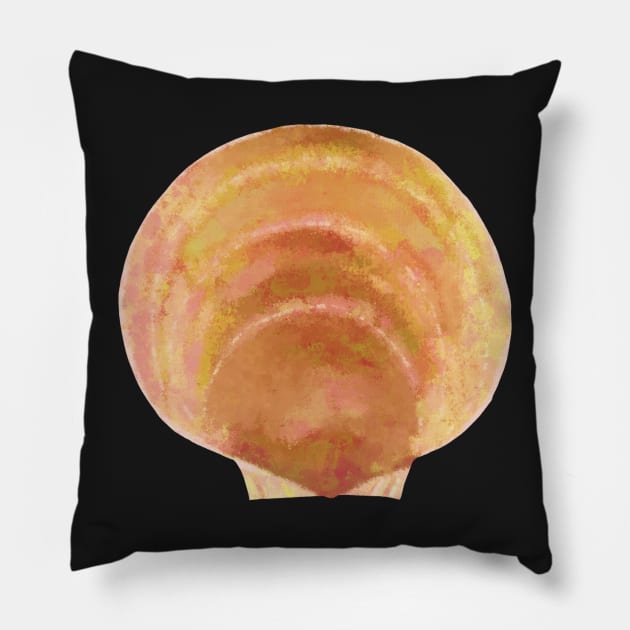 Scallop Shell Pillow by Griffelkinn