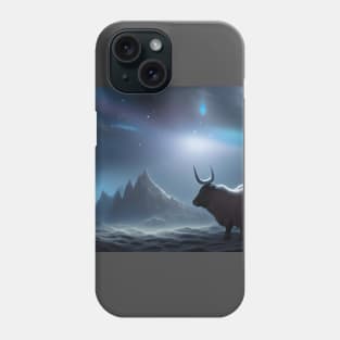 Ox Landscape Phone Case