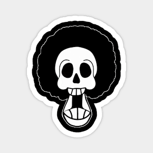 Laughing skull Magnet