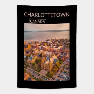 Charlottetown Prince Edward Island Canada City Skyline Cityscape Gift for Canadian Canada Day Present Souvenir T-shirt Hoodie Apparel Mug Notebook Tote Pillow Sticker Magnet Tapestry