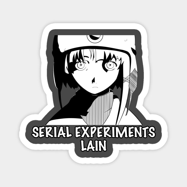 Serial Experiments Lain Magnet by gottyjArt