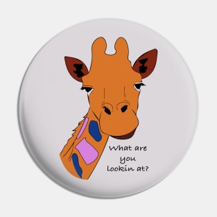 Giraffe Pin