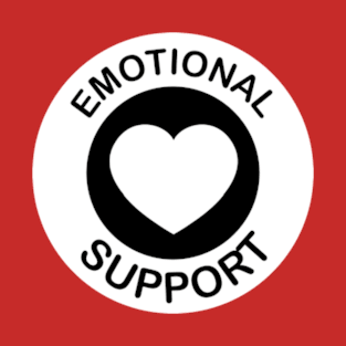 Emotional Support Animal - Heart T-Shirt