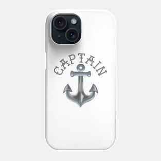 Captain. Anchor Phone Case