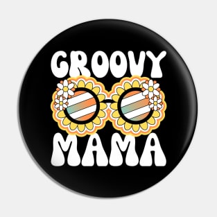 Groovy Mama Retro Sunglasses Pin