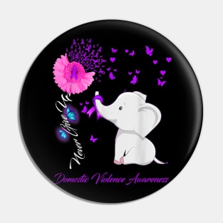 Domestic Violence Awareness Pin