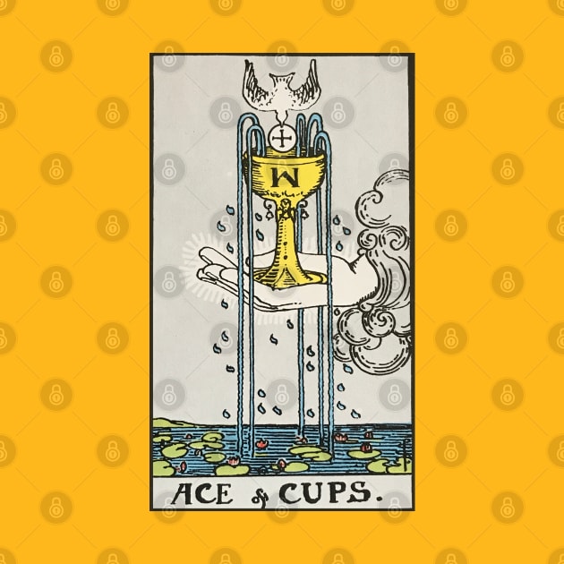 Ace of Cups tarot card by Nate's World of Tees