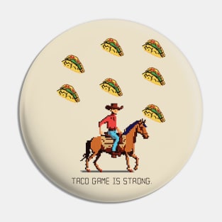 Taco Game Pin