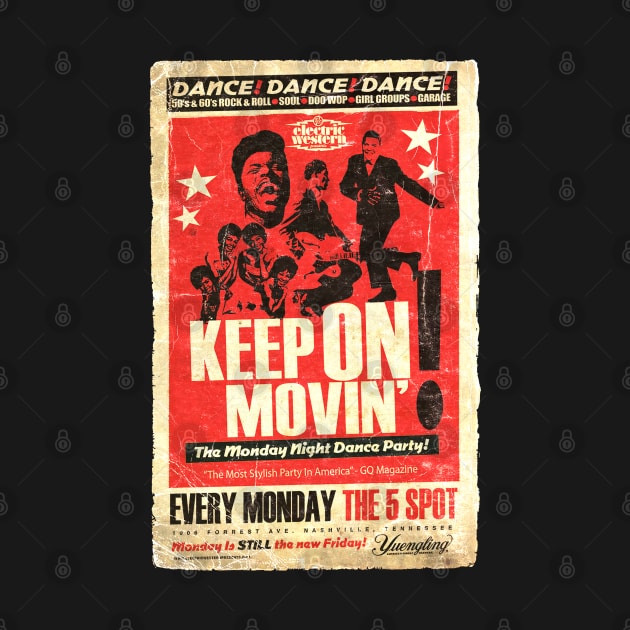 POSTER TOUR - SOUL TRAIN KEEP ON MOVIN by Promags99