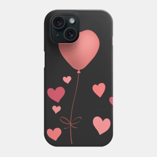 Cute Heart Balloon Phone Case