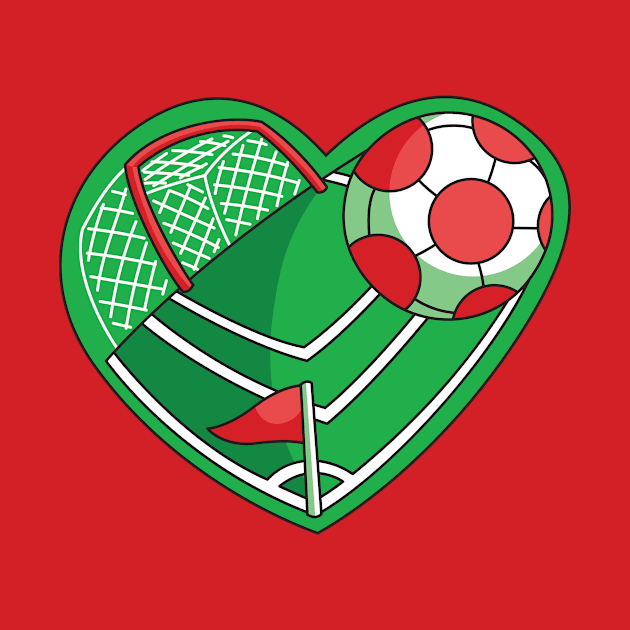 I love soccer by BananaPrints