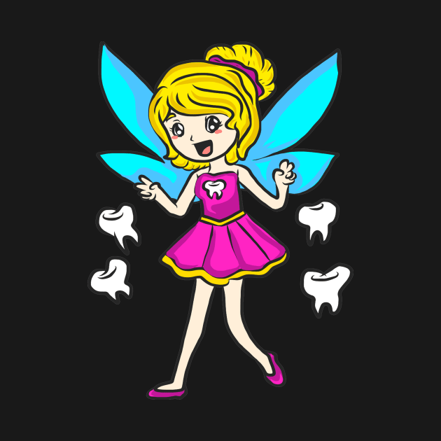 Mardi Gras Tooth Fairy Costume Original Gift by KK-Royal