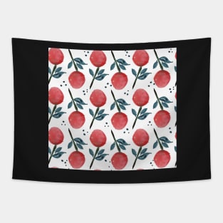 Watercolour stylised  blooms Tapestry