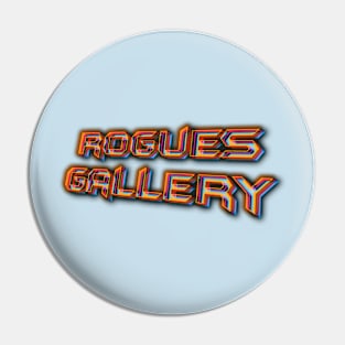 ROGUES GALLERY 80s Text Effects 5 Pin