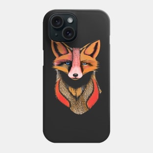 BLUE EYED FOX CUTE Phone Case