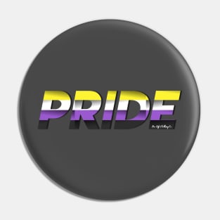 LGBTQ+ PRIDE: Non Binary Pride Flag Pin