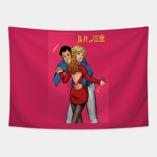 Lupin and Fujiko Tapestry