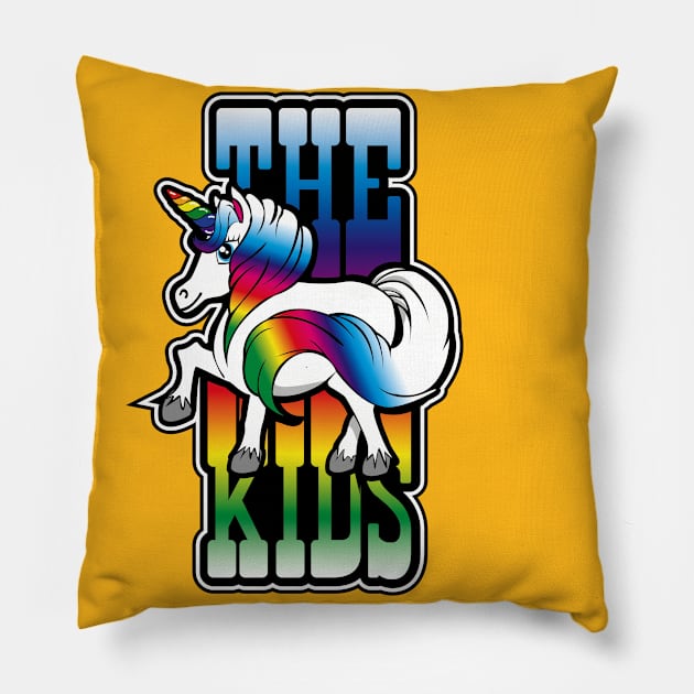 The Unicorn Kids Pillow by BOEC Gear