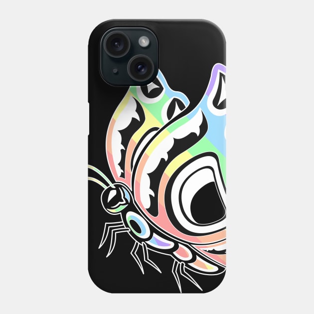 Memengwaa (Butterfly) Ally Phone Case by KendraHowland.Art.Scroll