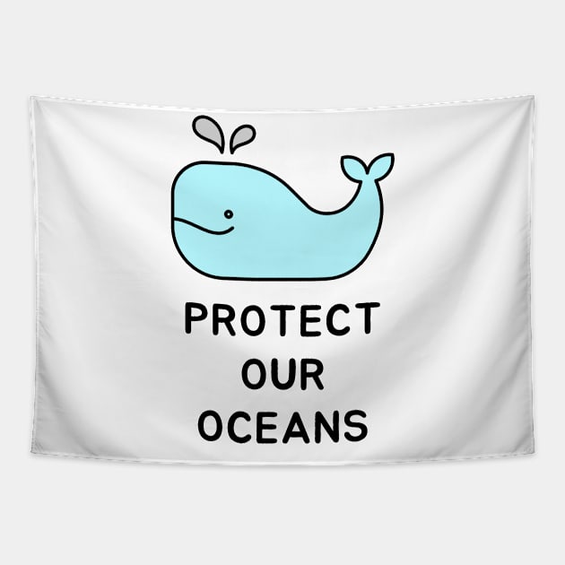 World Ocean Day Shirt Planet Earth Greta Climate Change SOS Help Pollution Nature Ozone Environment Cute Funny Gift Idea Tapestry by EpsilonEridani