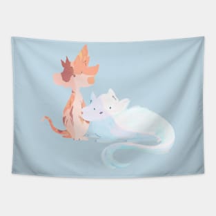 Brightheart and Cloudtail Tapestry