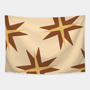 Boho star pattern Tapestry