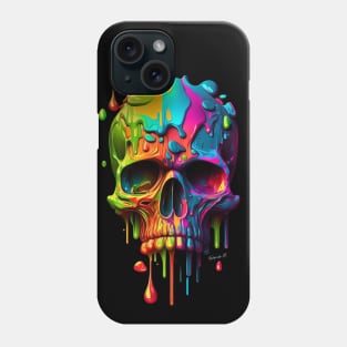 Skull Head Art design #1 Phone Case