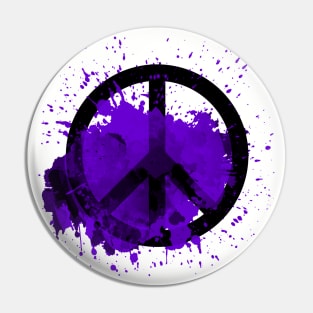 Peace of a Rainbow - Purple Pin