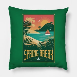 Vintage Spring Break Pillow