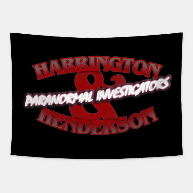 Harrington & Henderson Work Tee Tapestry by ElliotLouisArt