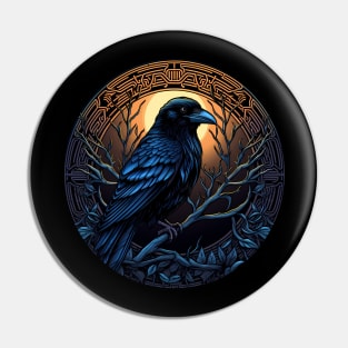 Viking Raven - Norse inspired Pin