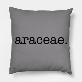 Araceae. Pillow