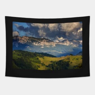 Bucegi mountains in Romania Tapestry