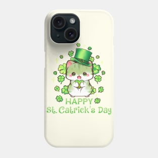 Happy St Catricks Day Irish Kitten Cat Saint Patricks Day Phone Case