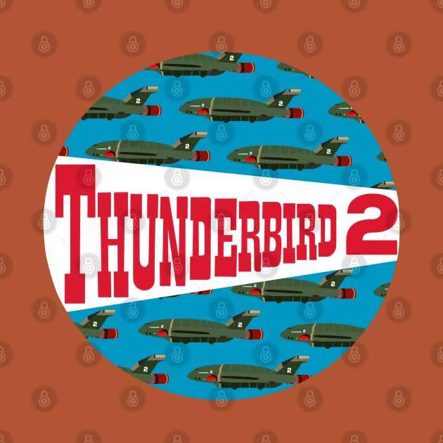 Thunderbird 2 Aircraft Thunderbirds TV Original Series Virgil Tracy by EmmaFifield