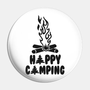 Happy Camping Pin