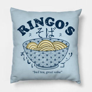 Ringo’s Soba Blue Eye Samurai Pillow