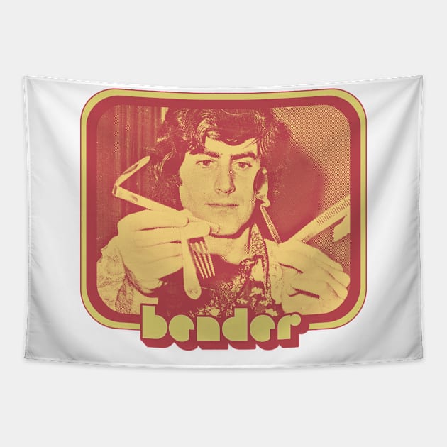 Uri Geller // Retro Spoon Bending Design Tapestry by DankFutura