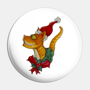 Christmas Cat Pin