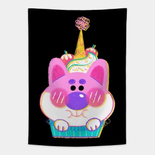 Cupcake Dog Tapestry