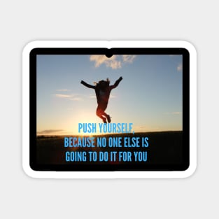 Success Motivational Quote Magnet