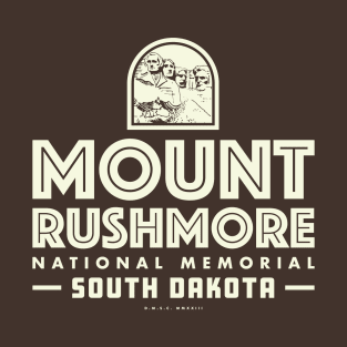 Mount Rushmore South Dakota (Tan) T-Shirt