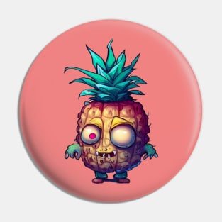 Zombie Pineapples - Geo Pin