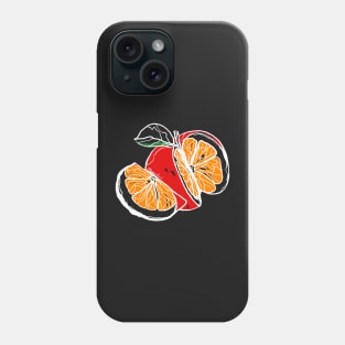 Single Line - This is an Apple (White) Phone Case