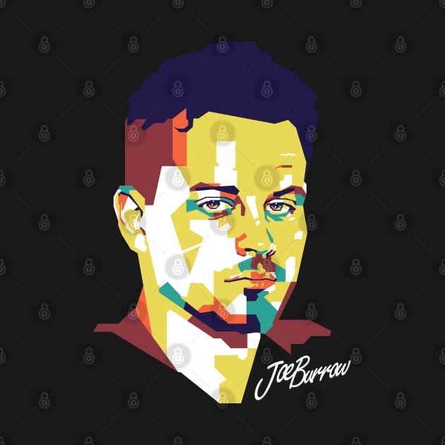 Joe Burrow Fanart WPAP Style by pentaShop