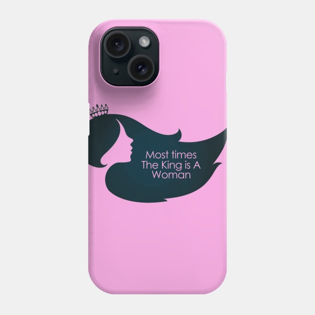 She is the King Phone Case by FunnyBearCl