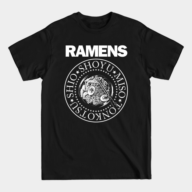 Disover Ramens Funny Retro Pop Punk Rock Ramen Food Vintage - Ramen - T-Shirt